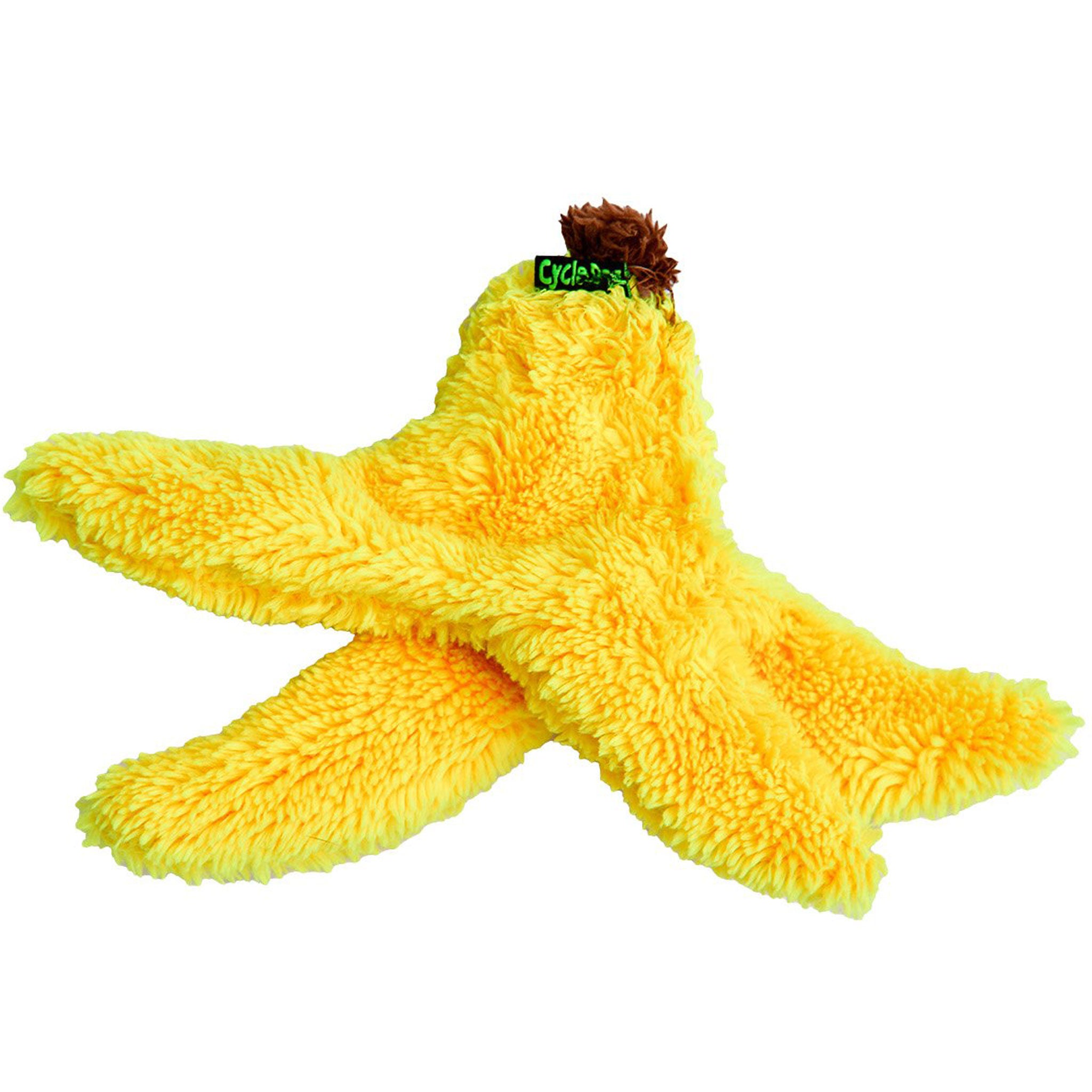 Cycle Dog Banana Yellow Dog Chew Toy - Durable & Fun Pet Chewing Toy for Small & Medium Dogs - Perfect for Playtime, Training & Teething Relief