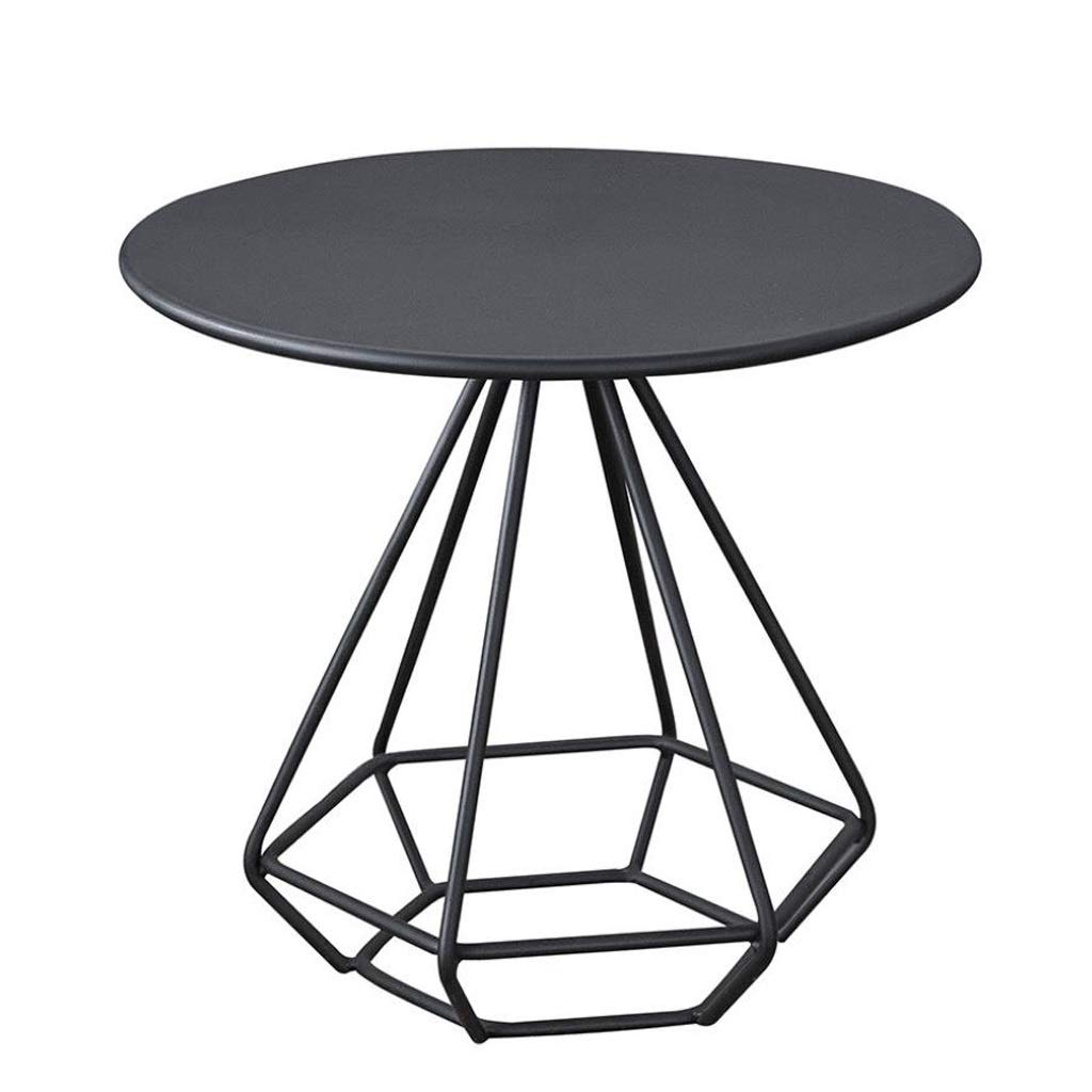 Modern Round End Table - Nightstand, Coffee Table & Side Table for Living Room, Bedroom - Perfect for Sofa Side Chairs, Telephone Stand & Small Space Decor