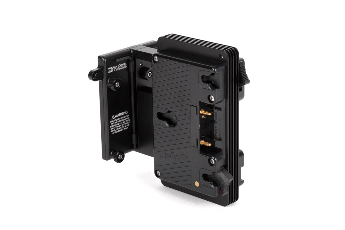 ARRI Alexa LF 24V Gold Mount Sharkfin Battery Bracket - Professional Camera Power Solution for Film & TV Production