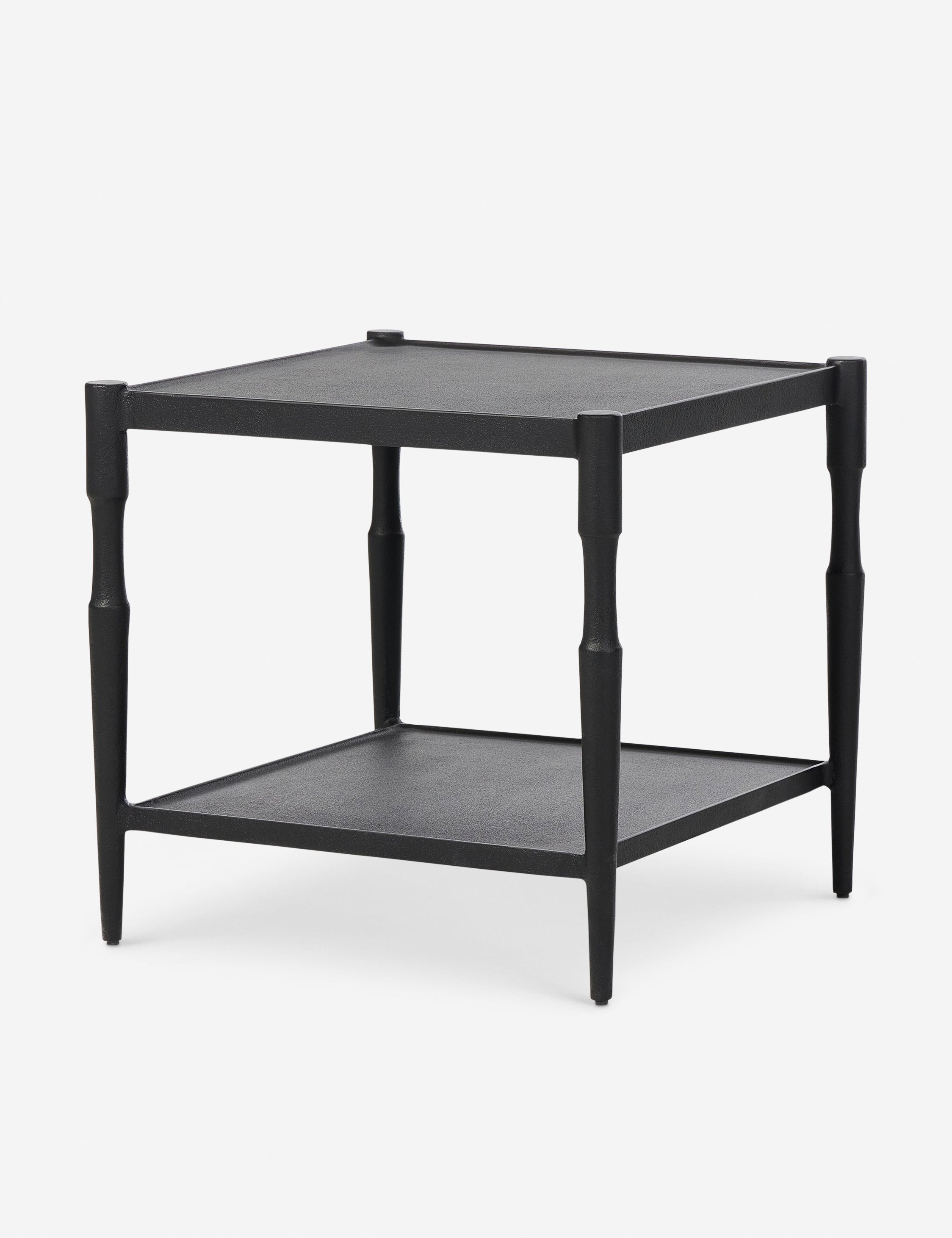 Augusta Side Table by Amber Lewis x Four Hands - Modern Wooden End Table for Living Room, Bedroom & Office - Stylish Home Decor Accent
