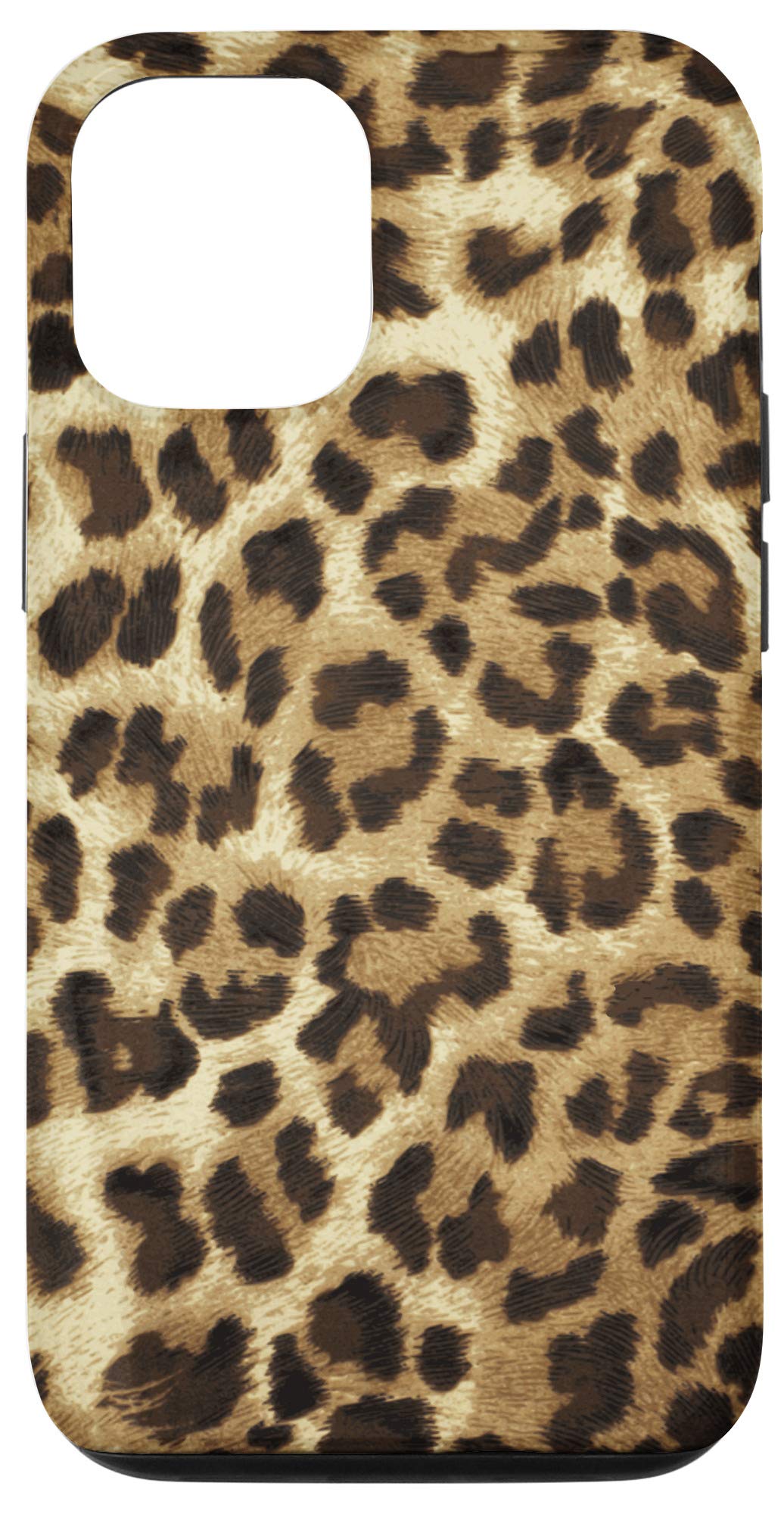 iPhone 12/12 Pro Leopard Print Phone Case - Fashion Animal Pattern Protective Cover for Women & Girls | Perfect Gift for Birthday, Christmas & Daily Use