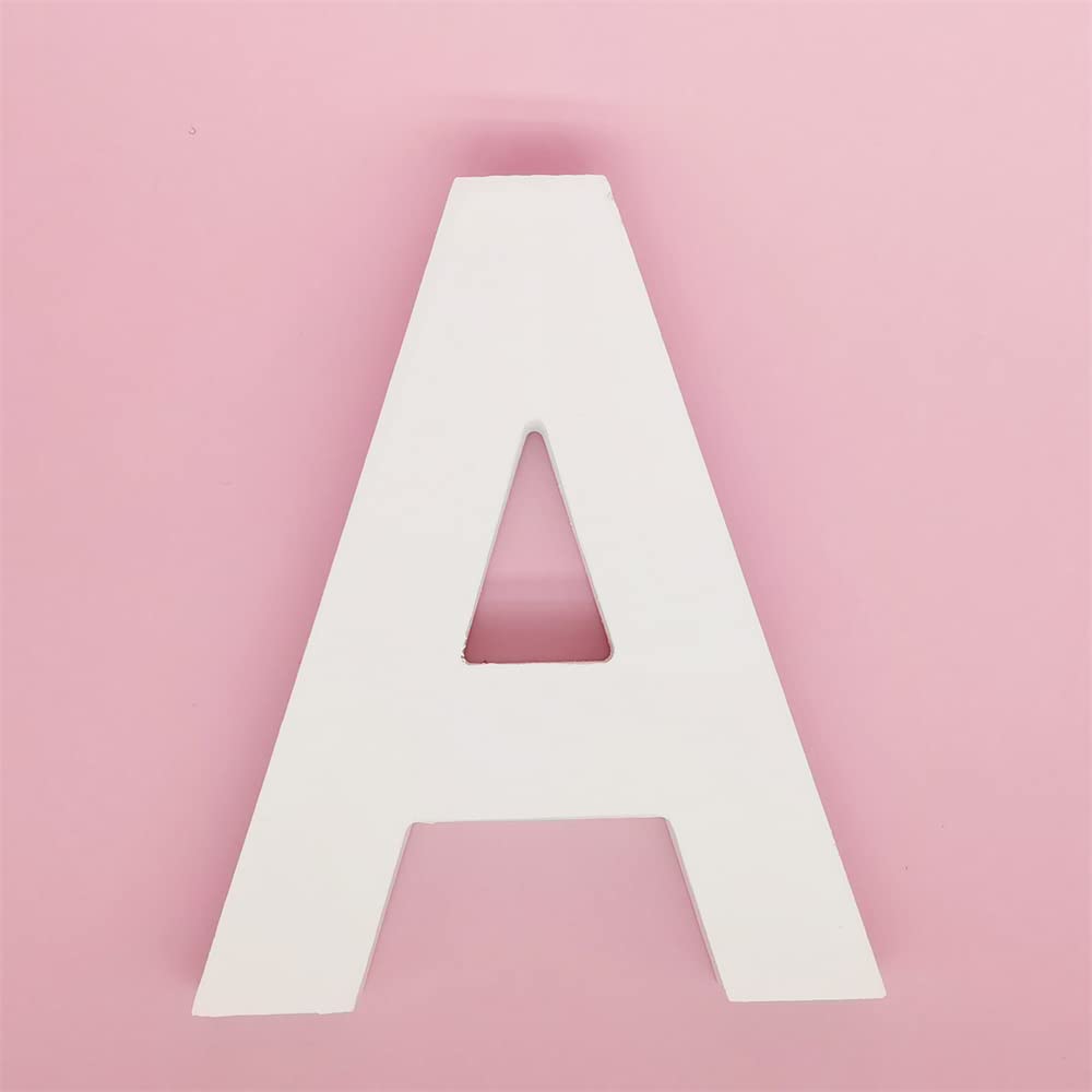 Personalized Wooden Wall Letters - Free-Standing Alphabet Decor for Kids Room, Nursery, Wedding, Birthday Party & Home Decoration | Perfect for DIY Wall Art, Photo Backdrops & Themed Events
