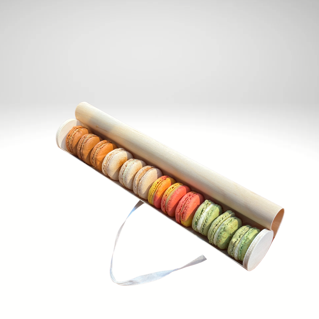 Best Selling Gluten-Free Macaron Gift Box - 12 Delicious French Macarons for Parties, Gifts & Special Occasions
