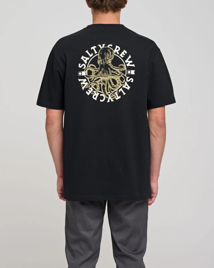 Salty Crew Tentacles Standard T-Shirt - Men's Graphic Tee for Surfing, Fishing & Beach Lifestyle