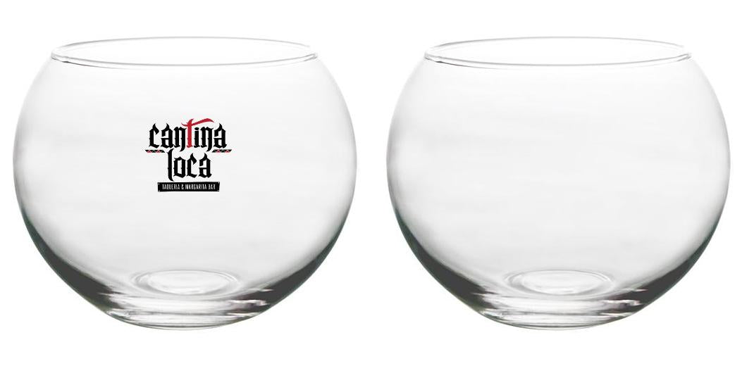 BarConic® 48 oz Tropical Fish Bowl Glass - Unique Decorative Drinking Glass for Cocktails, Juice & Smoothies - Perfect for Beach Parties, Tiki Bars & Themed Events