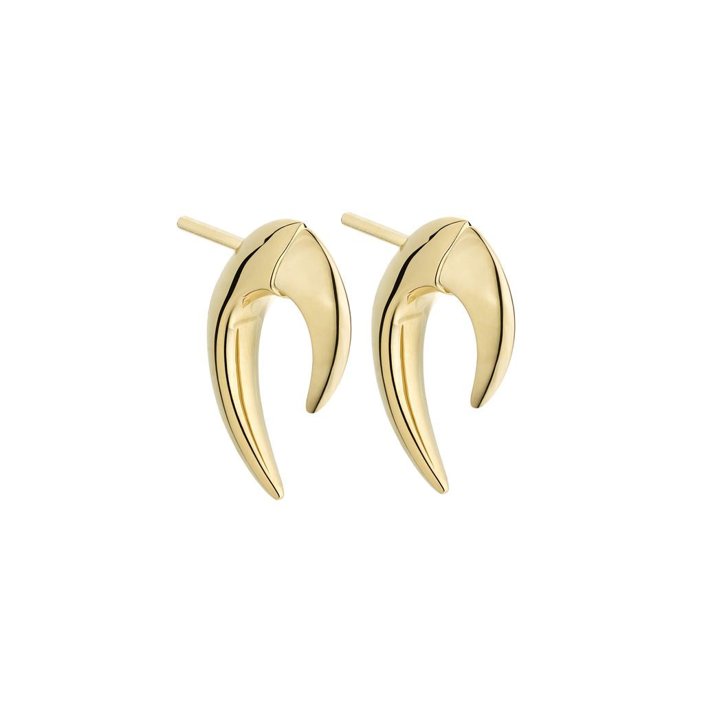 14K Yellow Gold Vermeil Mini Talon Necklace - Dainty Layering Jewelry for Everyday Wear & Special Occasions