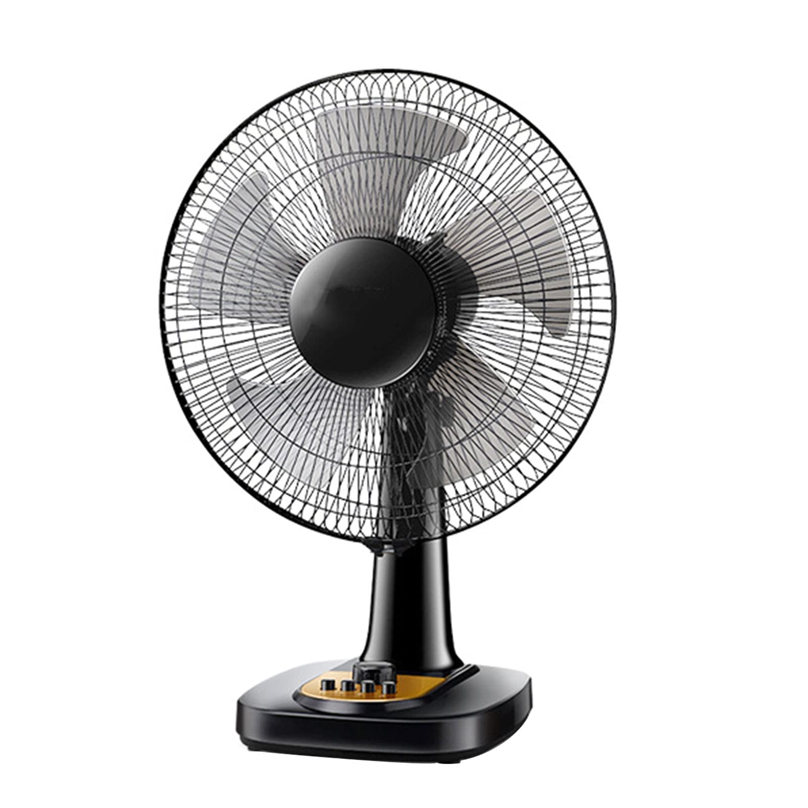 16-Inch Quiet Table Fan with 3 Speed Settings, 120° Oscillation & Adjustable Tilt - Portable Desk Fan for Home, Office, Dorm | 5-Blade Design with 1-Hour Timer | Ideal for Indoor, Outdoor, Bedroom & Workspace Cooling