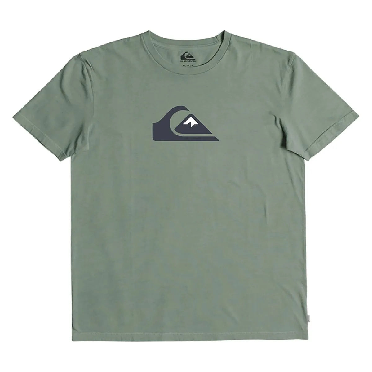 Quiksilver Boys' Comp Logo Short Sleeve T-Shirt - Green - Comfortable & Durable for Active Kids | Perfect for School, Sports & Outdoor Play