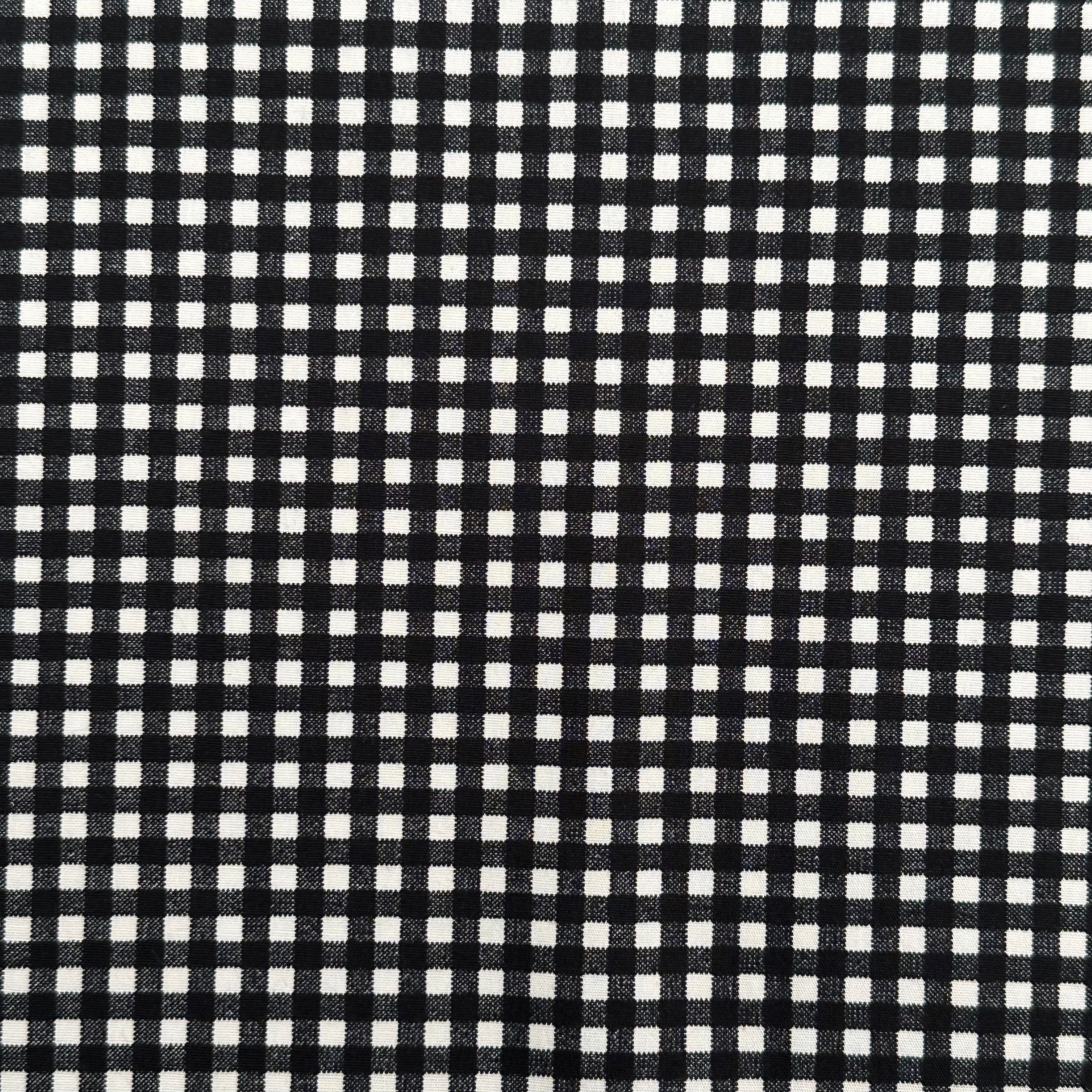 Gingham Grey Checkered Tablecloth - Classic Picnic & Party Decor for Outdoor Dining, BBQ, and Home Events
