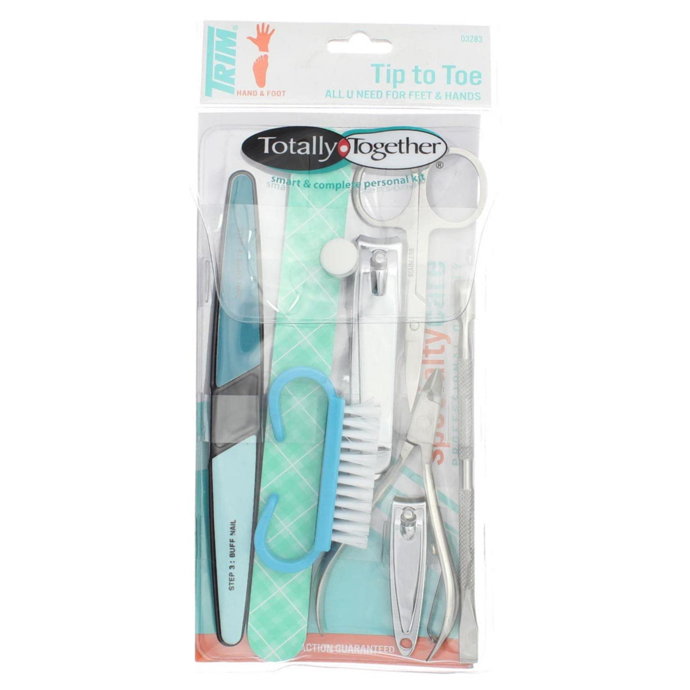 Professional 8-Piece Manicure & Pedicure Kit - Nail Clippers, Cuticle Trimmer, Nail File & More - Perfect for Home Salon, Travel & Gift Giving