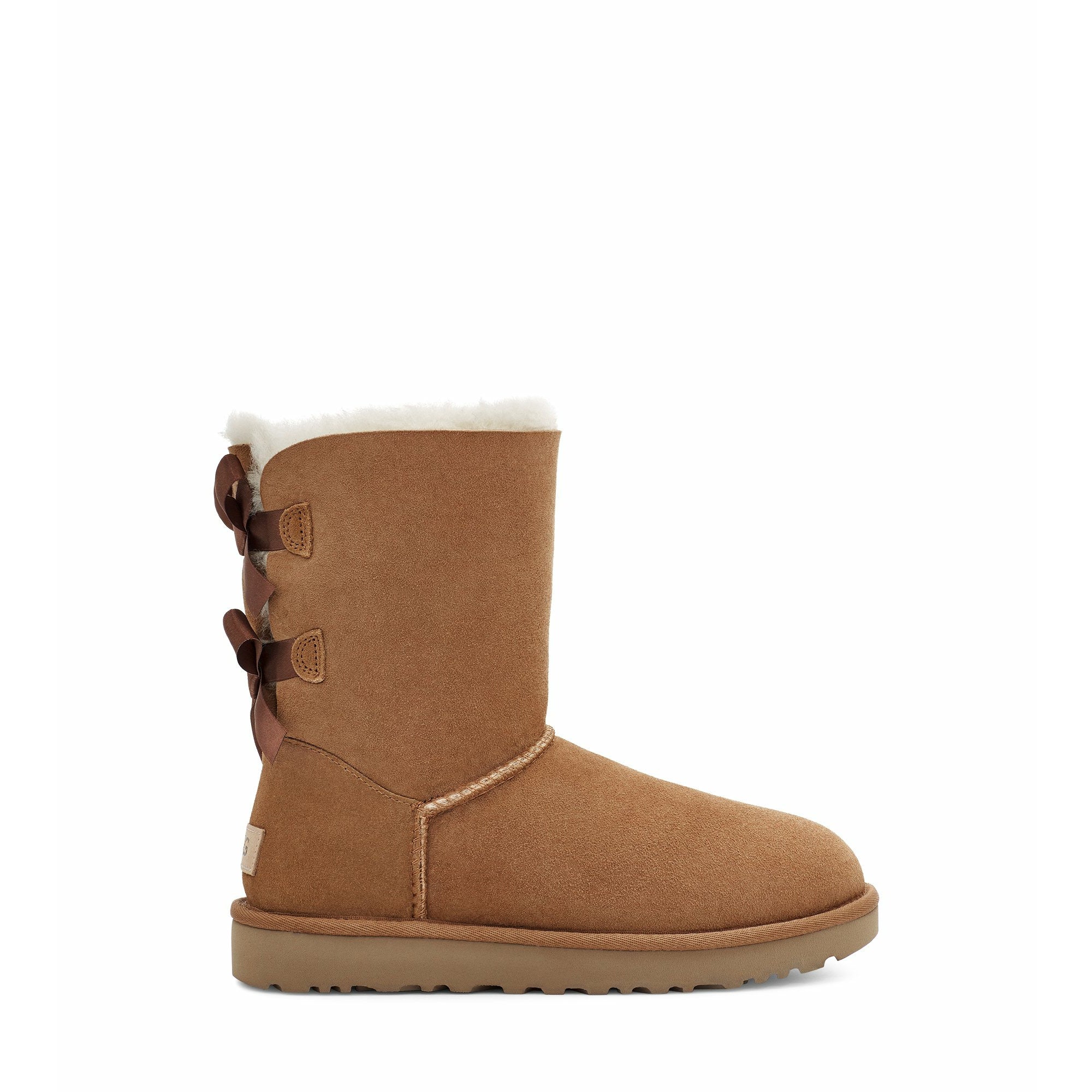 UGG Women's Bailey Bow II Boot in Chestnut - Cozy Winter Boots for Women, Fashionable & Warm Snow Boots for Cold Weather, Perfect for Outdoor Activities & Casual Wear