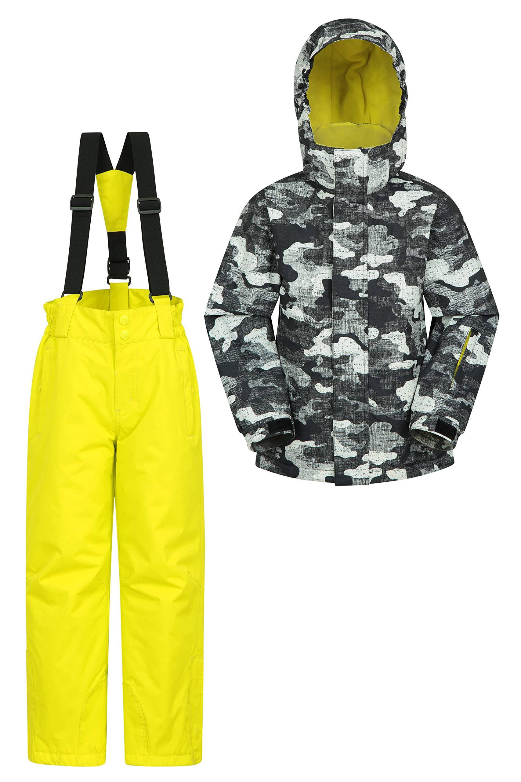 Mountain Warehouse Kids Ski Jacket & Pants Set - Waterproof Winter Snowsuit for Boys & Girls - Perfect for Skiing, Snowboarding & Outdoor Winter Activities