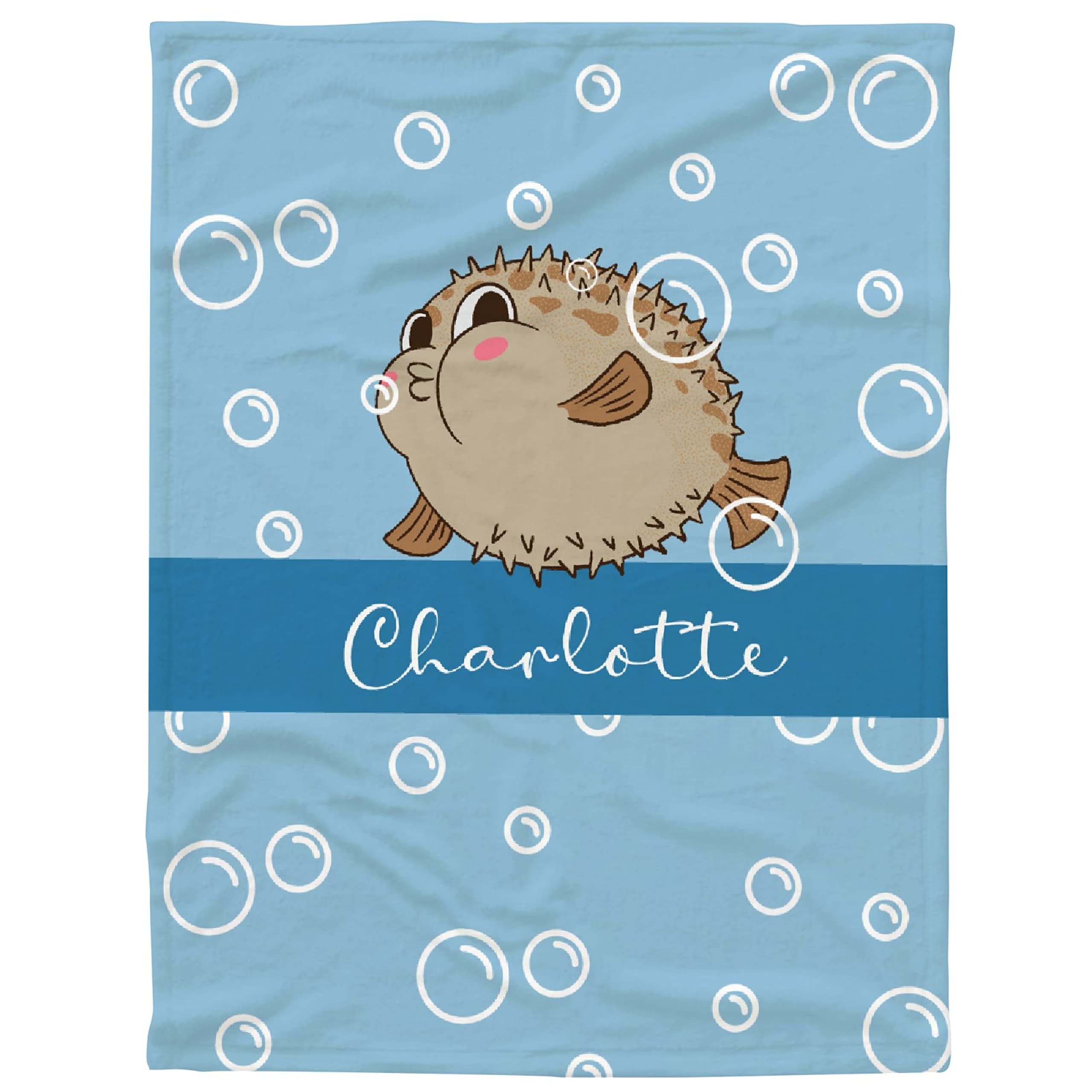 Personalized Baby Blanket with Name & Animal Designs - Custom Fleece Throw Blanket for Boys, Girls, Kids | Perfect Baby Shower, Birthday Gift for Niece, Granddaughter | Extra Large 120x90 Inch Family Blanket for Nursery, Stroller, Travel & Cuddling