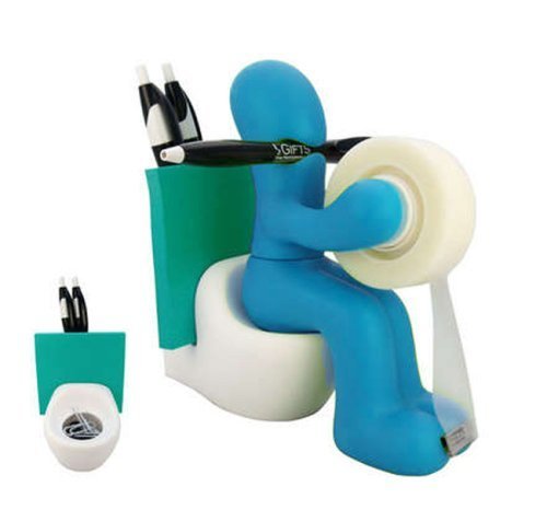 ARAD Funny Tape Dispenser - Cute Desktop Organizer for Home Office, School & Workspace | Perfect Desk Accessory for Gift, Wrapping & Crafting