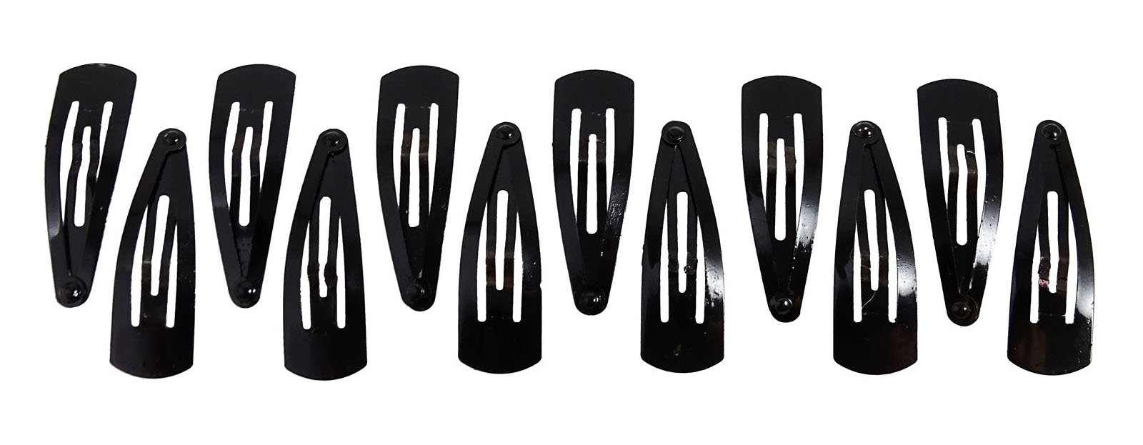 12 Pcs Metal Snap Hair Clips | Non-Slip Tic Tac Barrettes for Women | Hair Accessories Gift Set | Perfect for School, Work, Parties & Everyday Styling