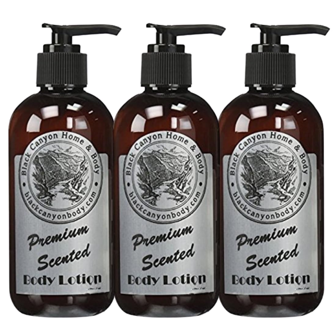 Black Canyon Candy Scented Body Lotion Variety Pack - Apple, Grape, Watermelon for Sweet Fragrance