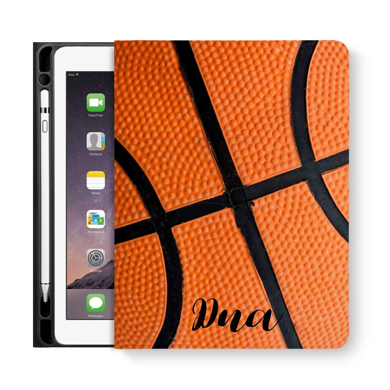 Premium iPad Folio Case with Auto Sleep/Wake - Slim Protective Cover for iPad (6th/7th/8th/9th Gen) - Perfect for Work, School & Travel
