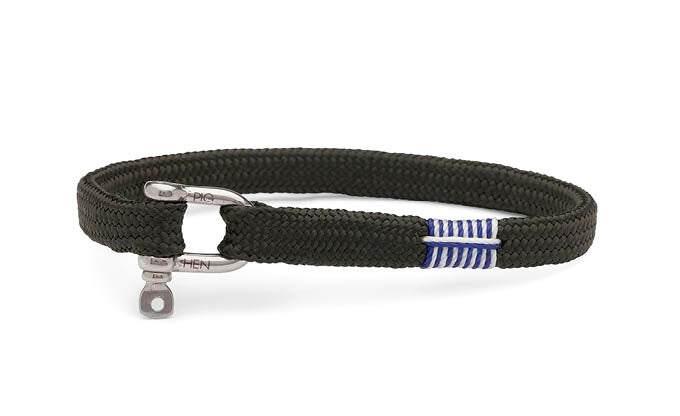 PIG & HEN Vicious Vik Rope Bracelet for Men - Durable Army Style Paracord Bracelet for Outdoor Adventures, Survival Gear & Military Fashion Accessories