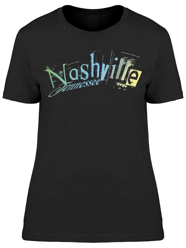 Smartprints Nashville Tennessee T-Shirt for Women - Comfortable & Stylish Casual Wear for Everyday Outfits & Travel