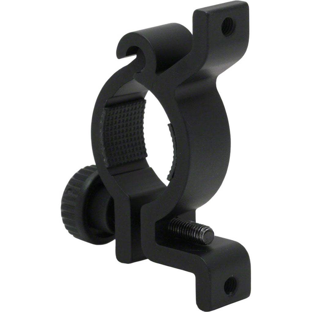Problem Solvers Clamp-On Water Bottle Mount - 25.4mm & 31.8mm Adjustable Bike Cage Holder for Cycling, Hiking & Outdoor Adventures