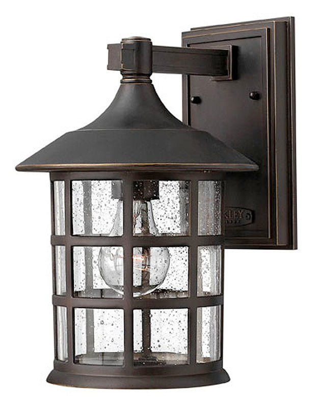 12H Freeport Outdoor Wall Lantern - Oil Rubbed Bronze Finish - Weatherproof Exterior Light for Porch, Patio, Garden & Entryway