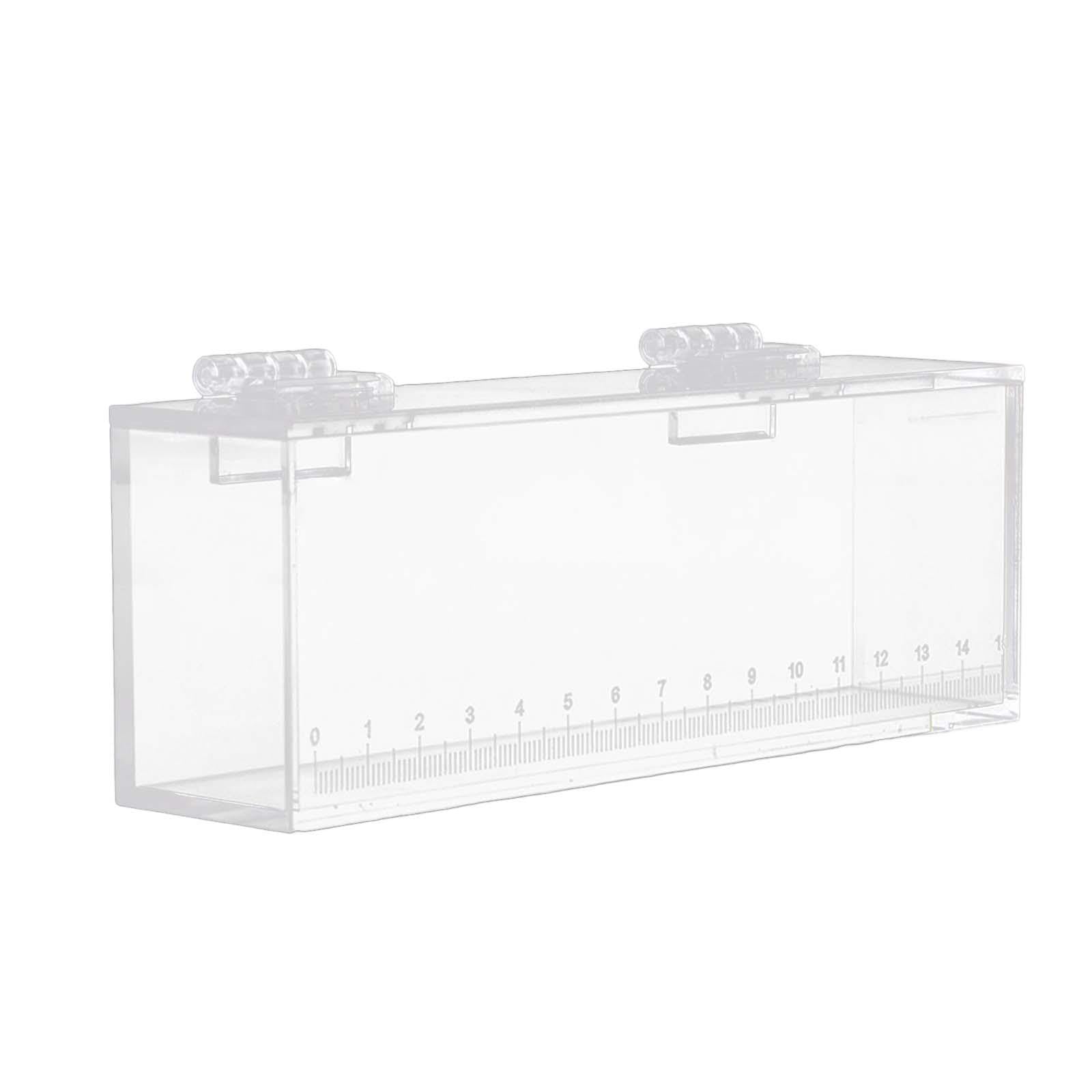 Acrylic Fish Hatchery Incubator & Observation Box - Clear Breeding Tank for Small Fish, Aquatic Photography Case | Perfect for Home Aquariums, Classroom Science Projects & Fish Hatching Observation