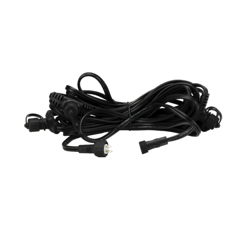 Aquascape 84023 25ft Quick Connect Extension Cable for Garden & Pond - 5 Outlet Outdoor Power Cord for Water Features, Fountains & Landscape Lighting