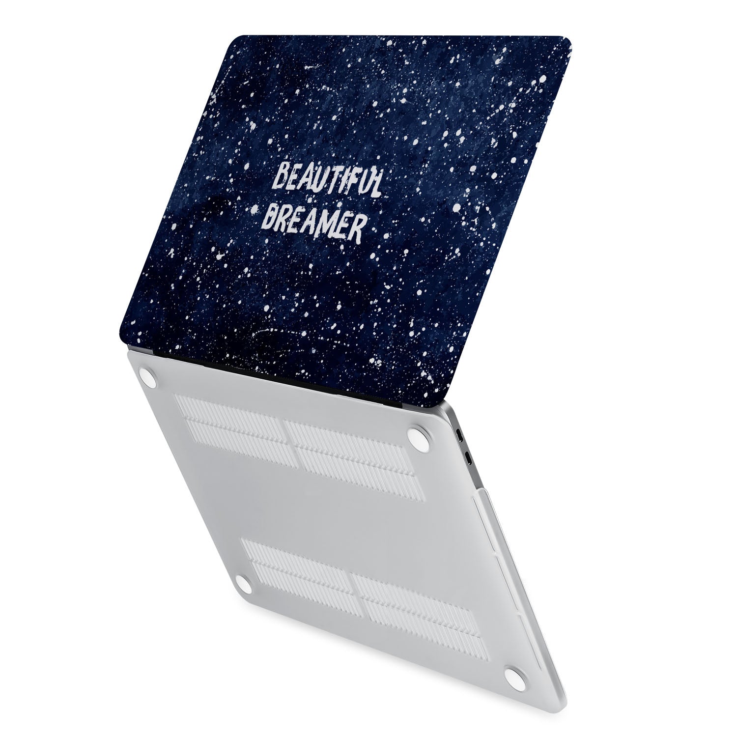 MacBook Pro/Air Protective Case with Inspirational Positive Quote - Beautiful Dreamer Design for Work, School & Travel