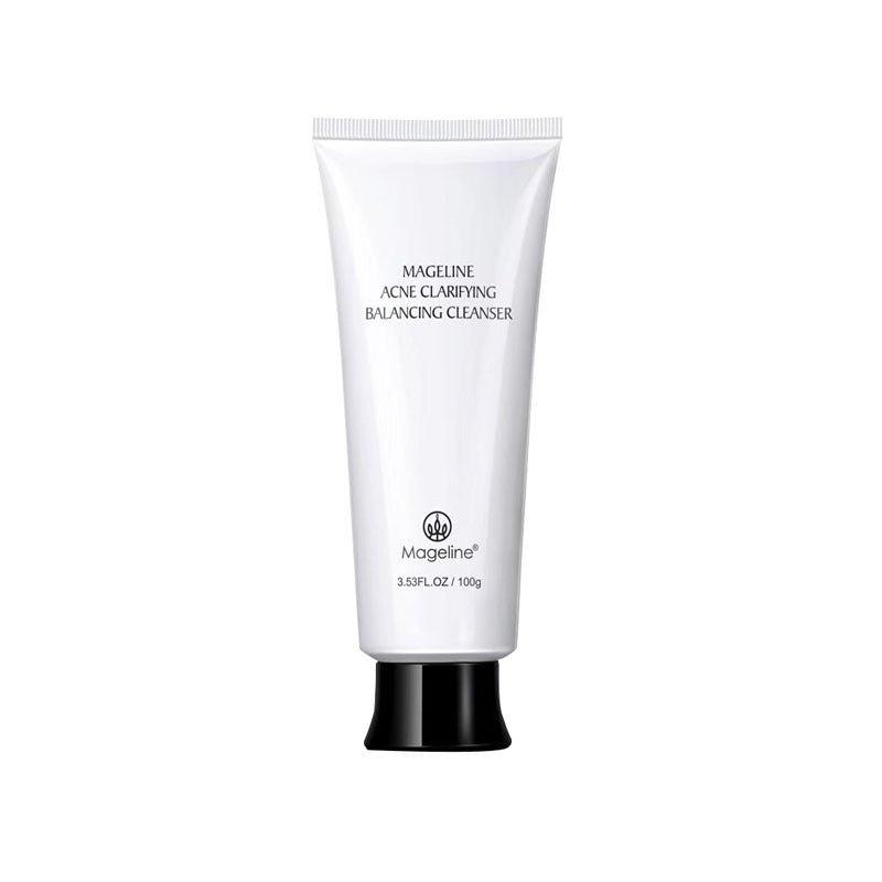 MAGELINE Acne Clarifying Balancing Cleanser for Oily & Sensitive Skin - Gentle Face Wash with Salicylic Acid & Tea Tree Oil - Perfect for Daily Skincare Routine & Breakout Prevention