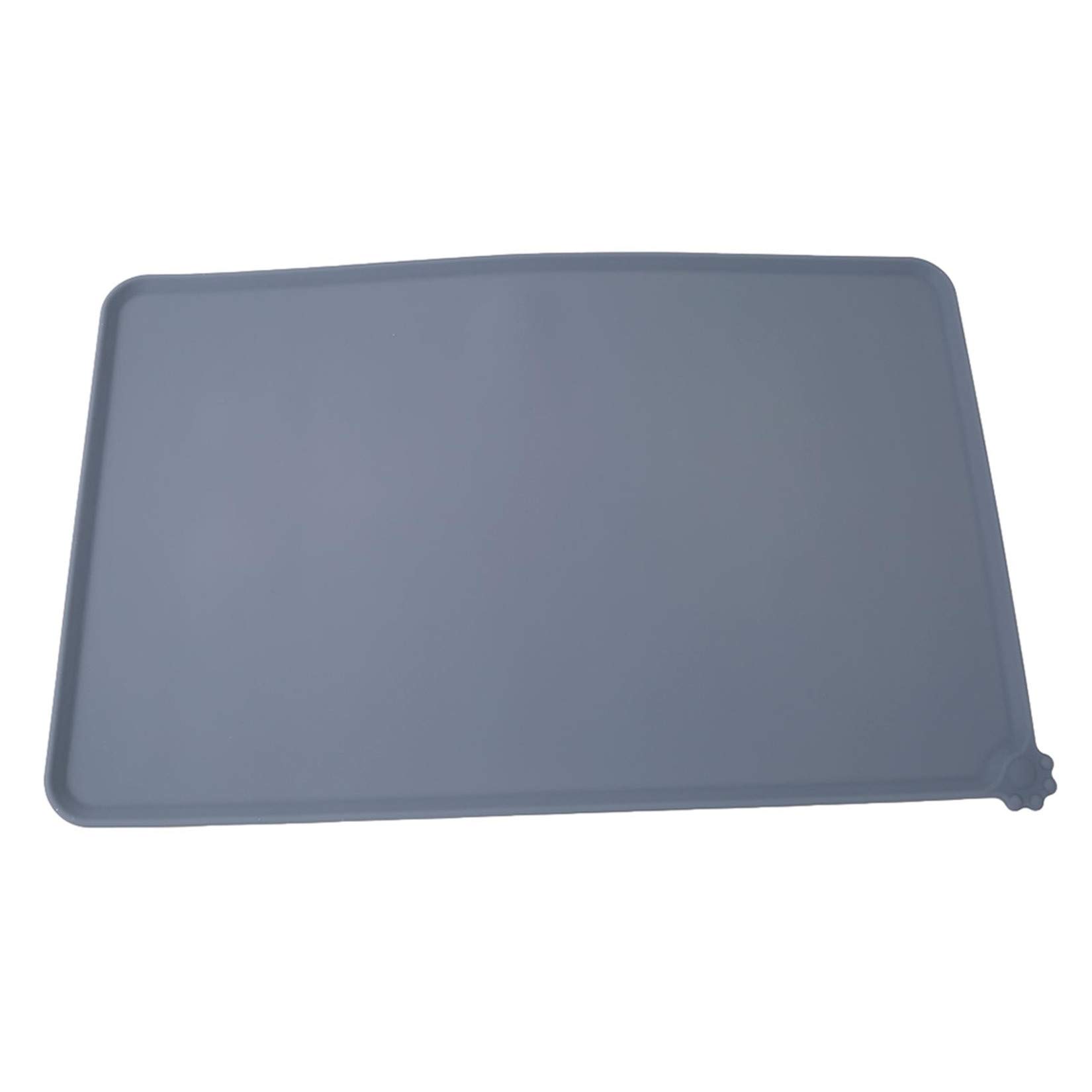 Non-Slip Silicone Pet Bowl Mat for Dogs & Cats - Waterproof Food & Water Dish Pad - Perfect for Messy Eaters & Spill Prevention in Kitchen or Outdoor Use