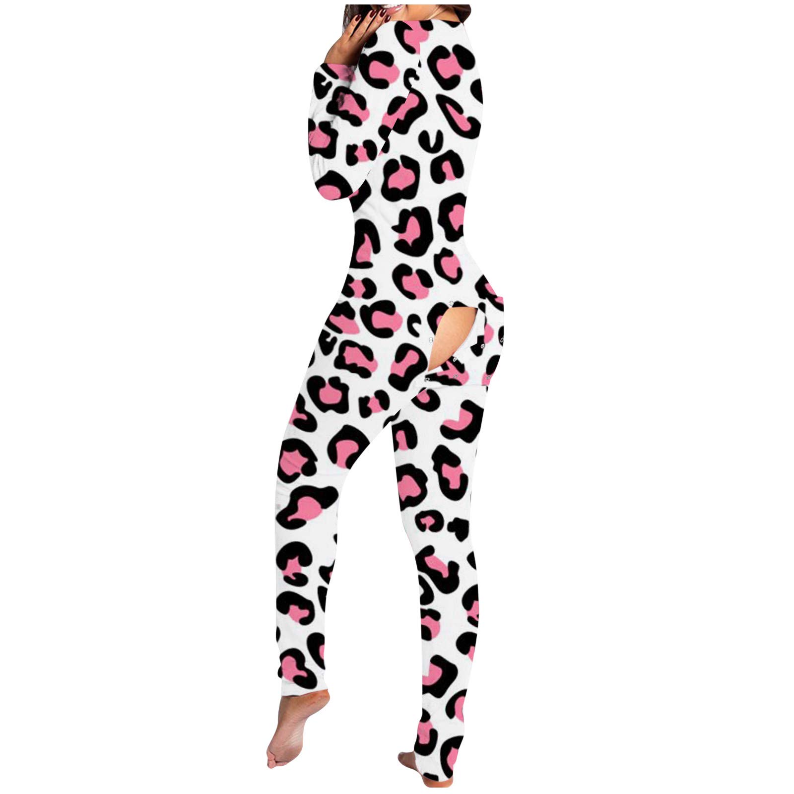 Posijego Women's Summer & Fall Button-Down Overalls - Stylish Graphic PJM Overalls for Women | Casual Outfits, Weekend Wear, and Outdoor Activities