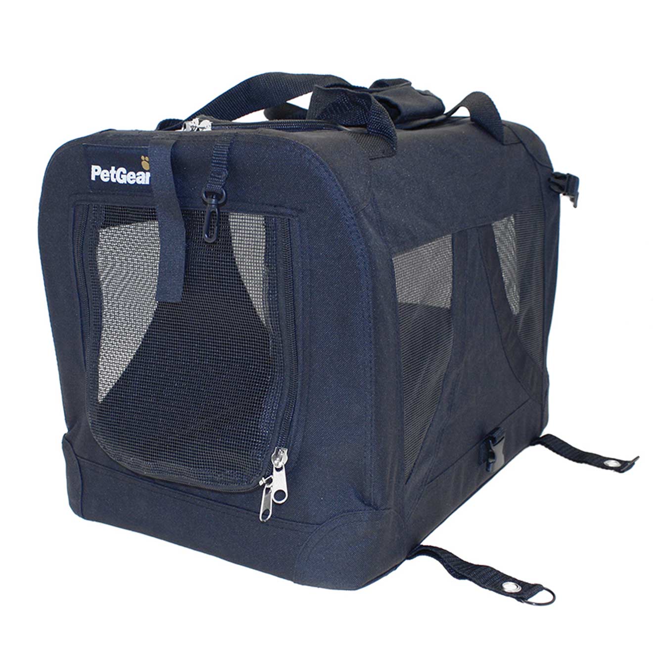 Premium Pet Gear Canvas Carrier for Dogs & Cats - Lightweight, Durable & Comfortable Pet Travel Bag - Perfect for Air Travel, Vet Visits & Outdoor Adventures