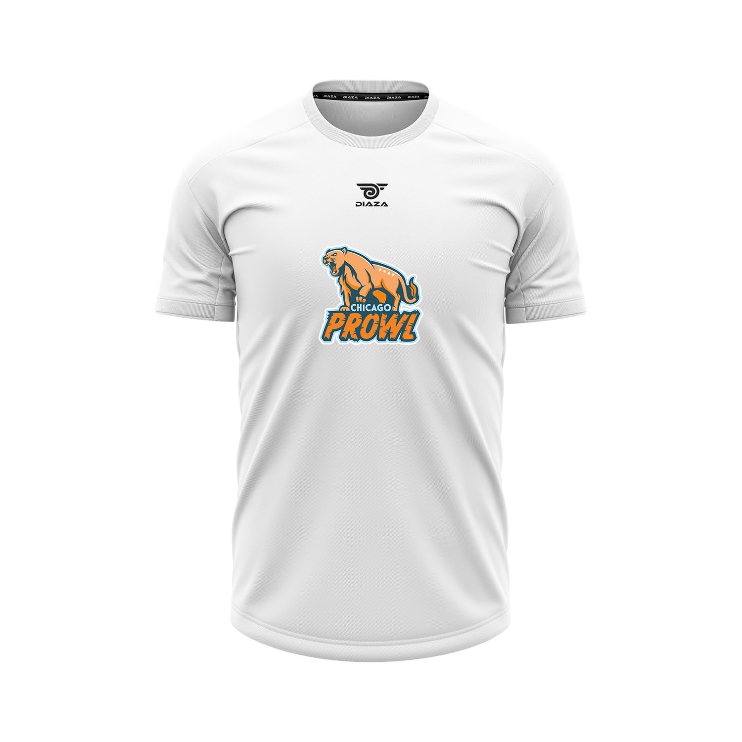 Chicago Prowl Fan T-Shirt - White Cotton Tee for Men & Women - Perfect for Game Day, Concerts and Casual Wear