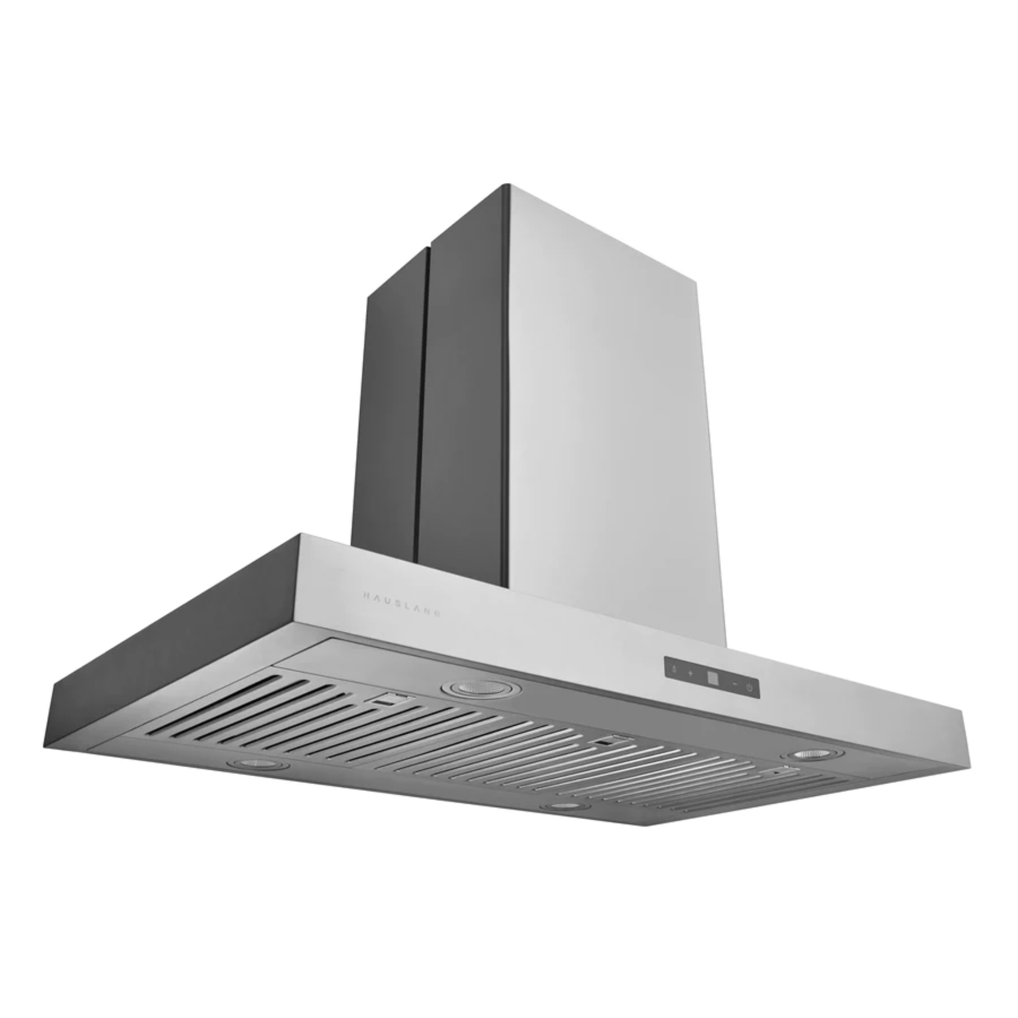 Hauslane Chef Series IS 700 1000 CFM Convertible Stainless Steel Island Range Hood - Powerful Kitchen Ventilation for Open Concept Homes & Commercial Kitchens