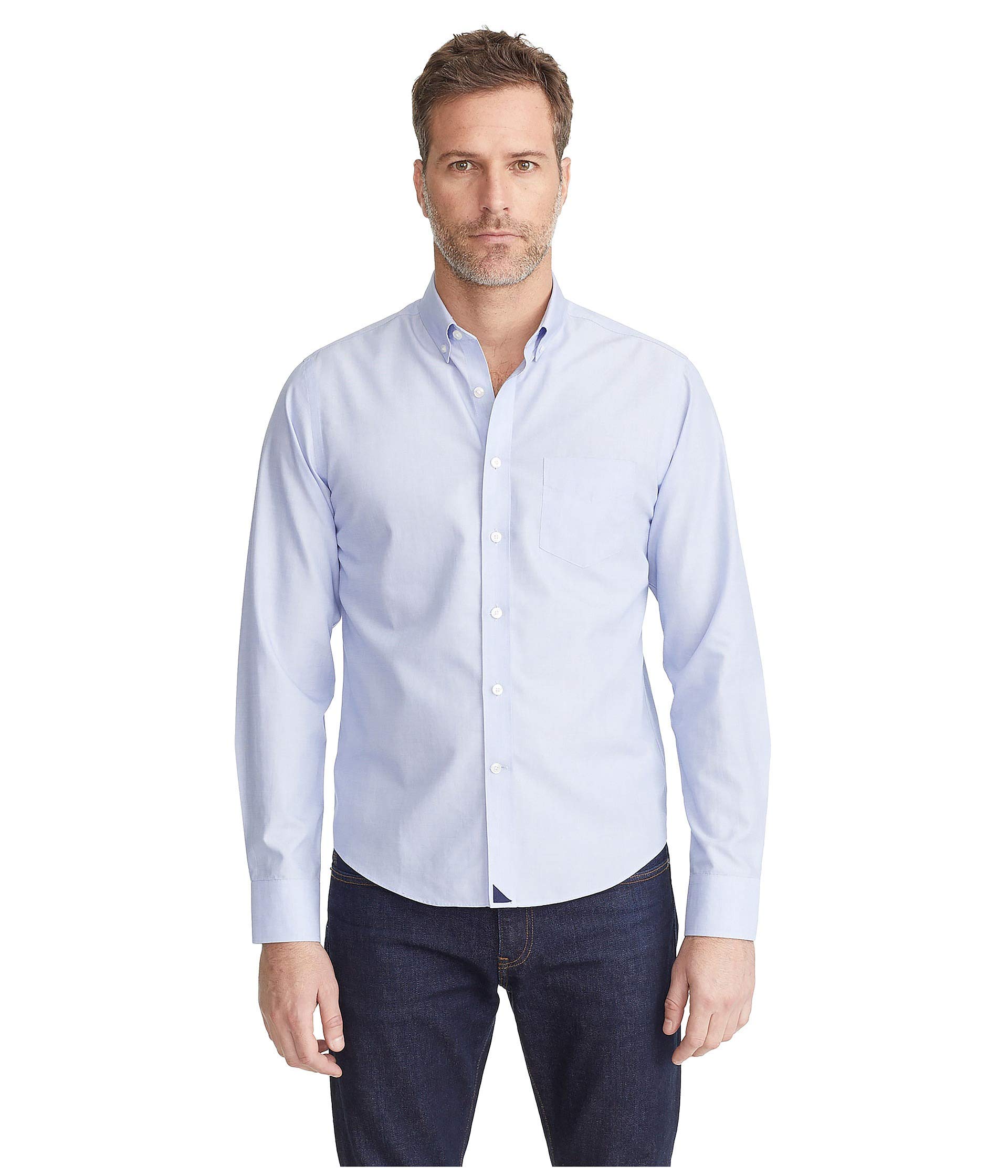 UNTUCKit Hillside Select - Wrinkle Free Men's Casual Shirt | Comfortable & Stylish for Work, Travel & Everyday Wear