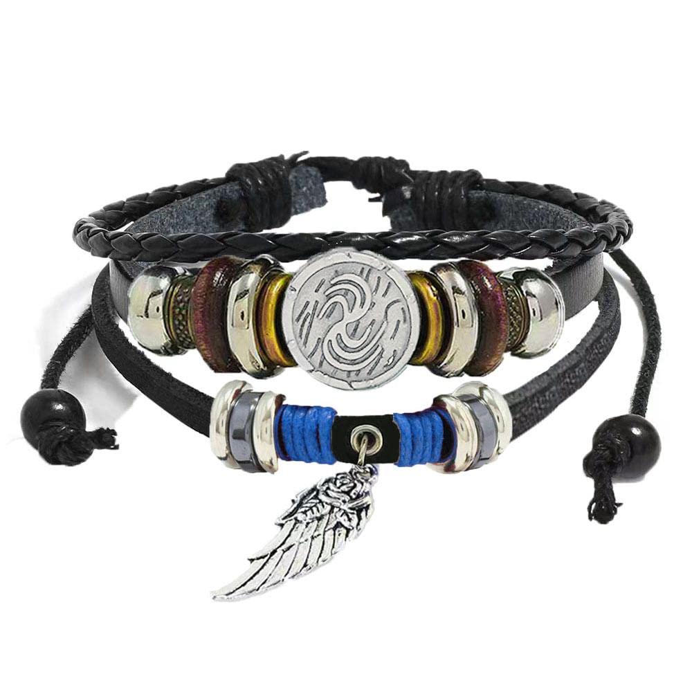 DIY Bracelet Making Kit for Women - Leather, Boho, Wrap, Crystal & Feather Bracelets with Magnetic Clasp | Handmade Jewelry Craft Set for Teens & Adults | Perfect for Gifts, Parties & Creative Projects