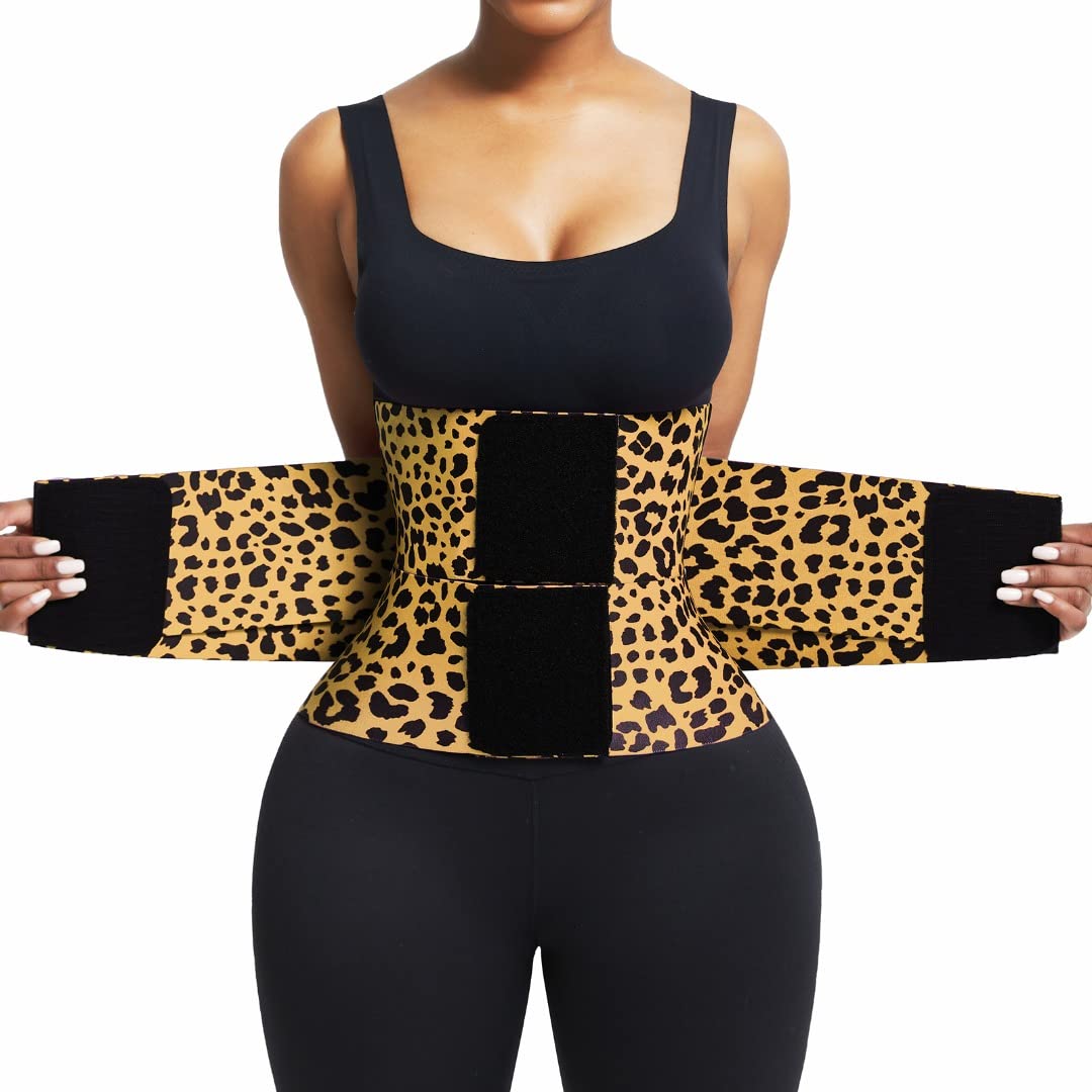 Waist Trainer Belt for Women & Men - Tummy Trimmer, Sweat Simulation, Back Support - Postpartum Recovery, Workout, Weight Loss, Gym & Daily Wear