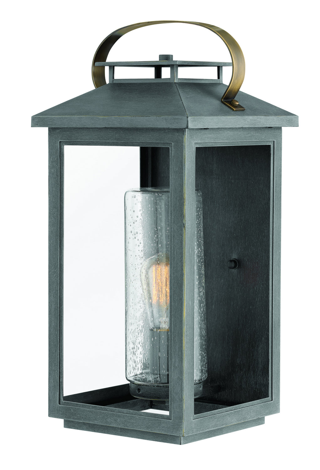Atwater LED Wall Mount Light Fixture in Ash Bronze - Modern Sconce for Bedroom, Living Room, and Hallway Lighting
