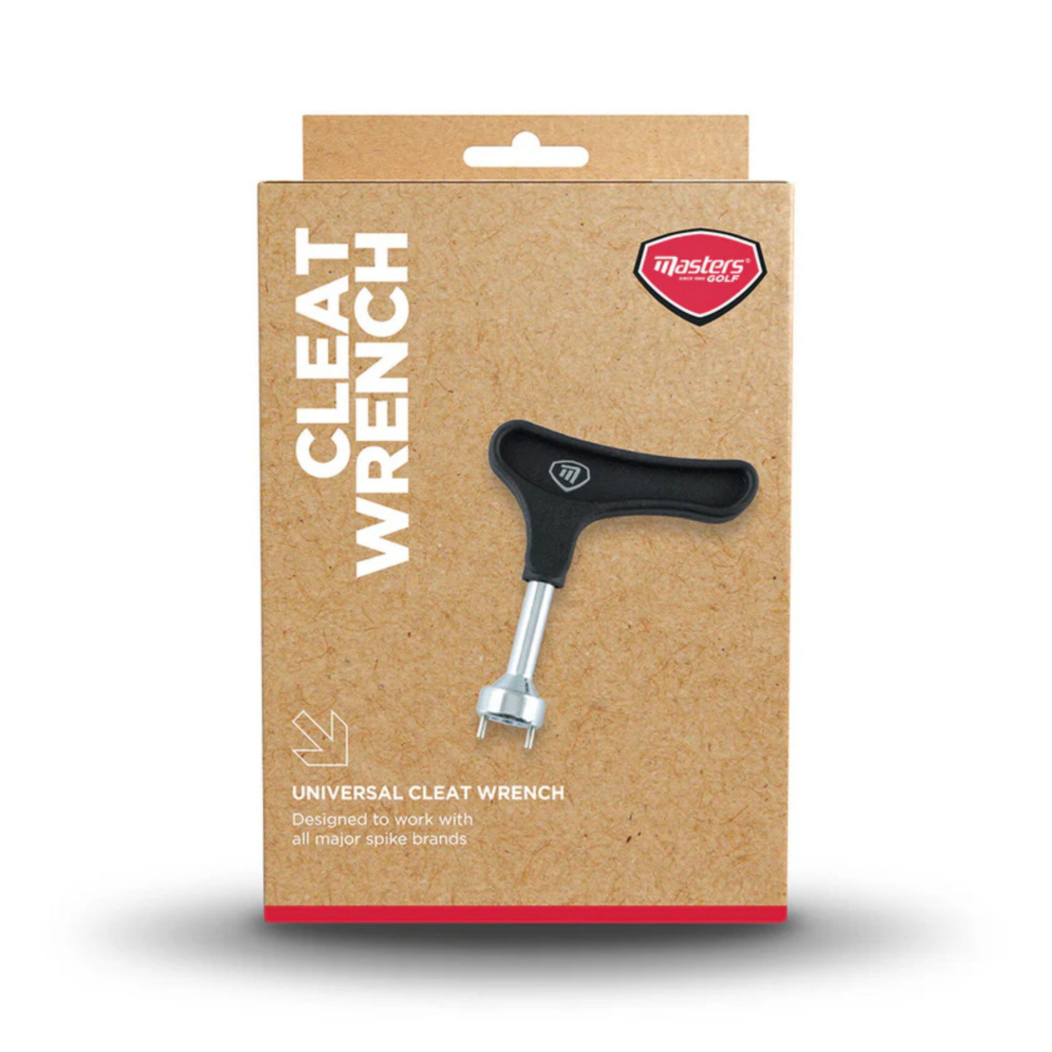Masters Deluxe Spike Wrench - Professional Golf Club Repair Tool for Adjusting Spikes on Golf Shoes | Perfect for Golf Course Maintenance & Home Practice