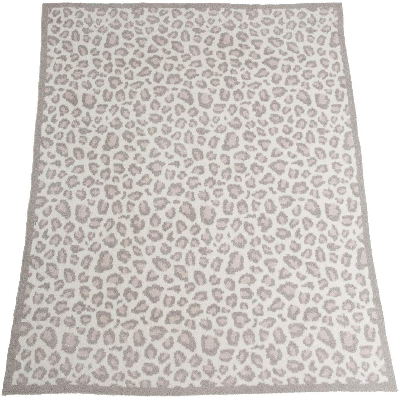 Barefoot Dreams CozyChic Safari Blanket - Ultra Soft & Luxurious Throw Blanket in Cream Multi Color - Perfect for Sofa, Bed, Travel & Outdoor Adventures