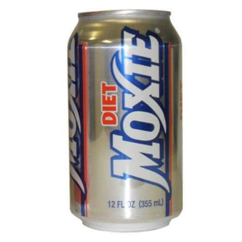 Diet Moxie Soda Pop 6 Pack - 12oz Cans (12 Fl Oz Each) | Low-Calorie Carbonated Beverage | Perfect for Weight Management, Parties & Refreshment