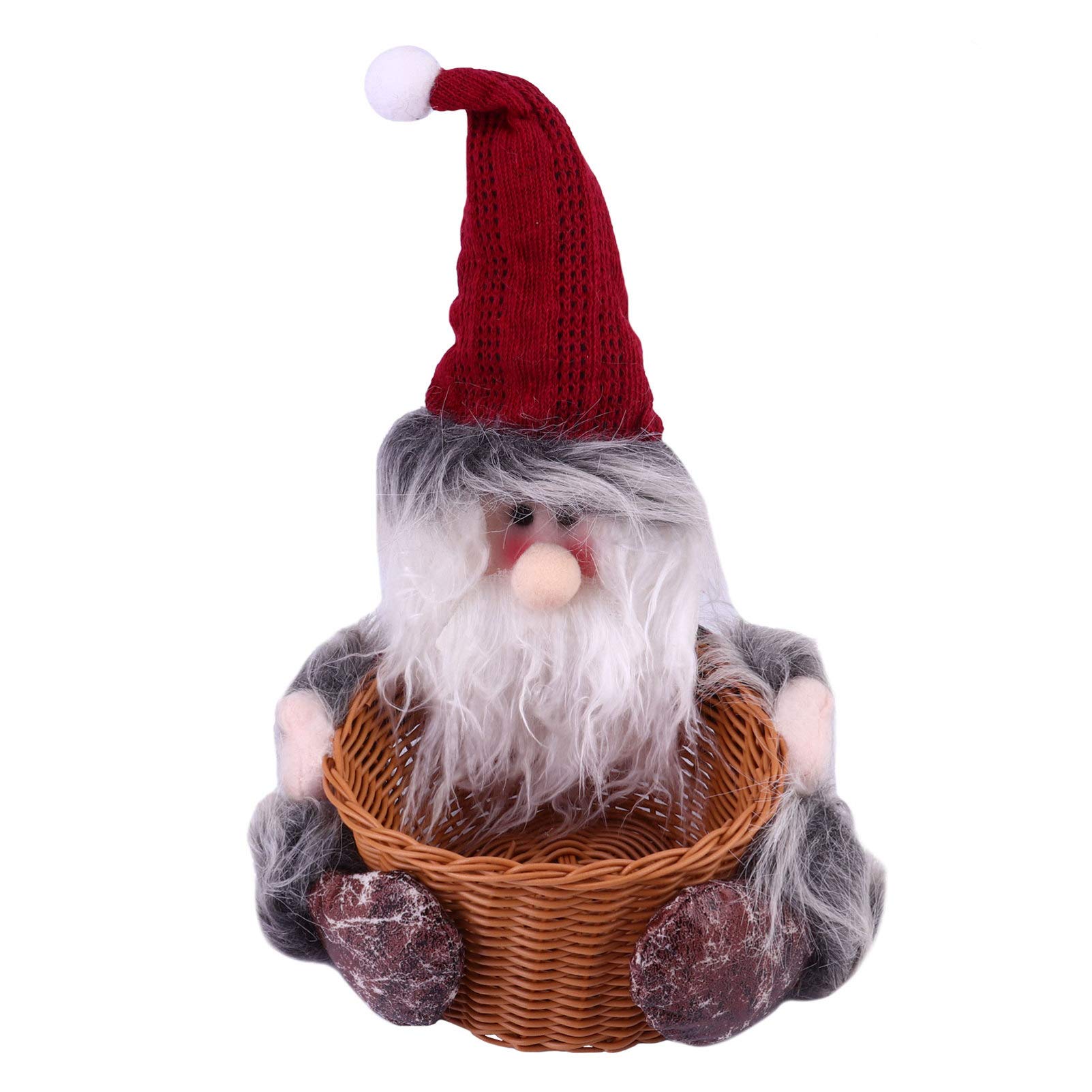 DOITOOL Christmas Fruit Storage Basket - Candy Holder, Household Organizer, Party Decor - Perfect for Holiday Gifts, Kitchen Storage & Festive Decorations