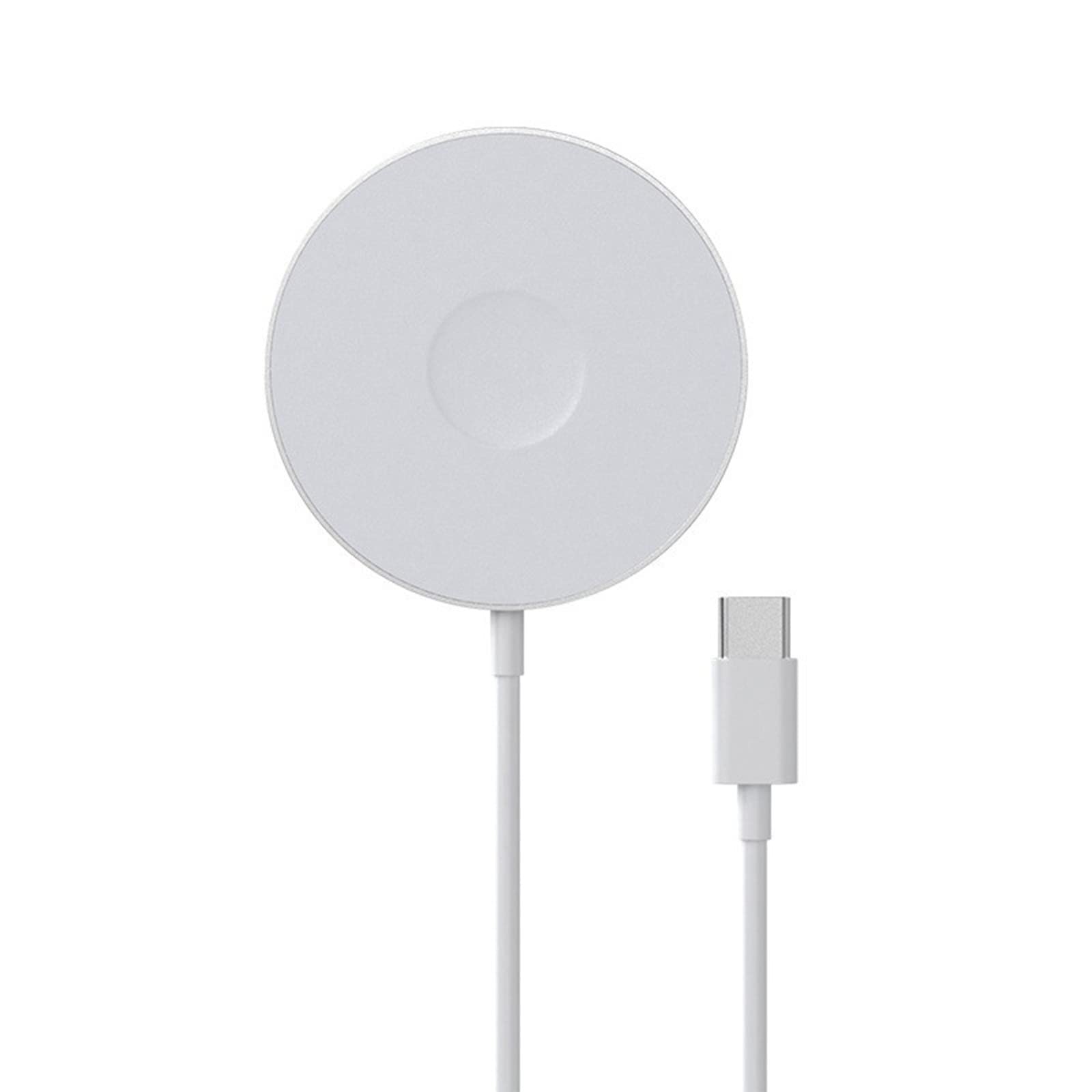 3 in 1 Magnetic Wireless Charger - 15W Qi-Certified Fast Charging Pad for iPhone, Android, AirPods & Apple Watch - MagSafe Compatible Charging Station for Home, Office & Travel