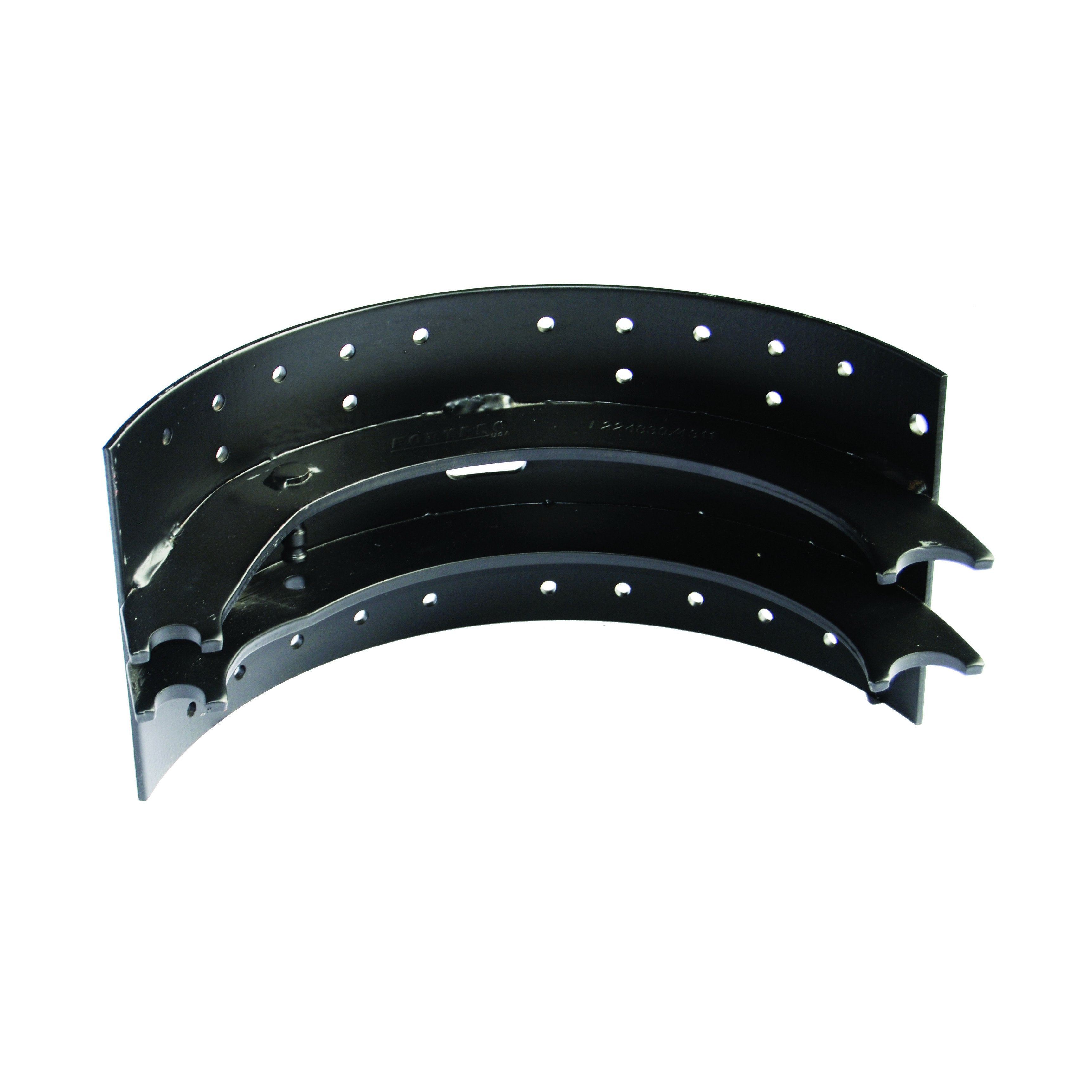 Fortpro 4311E Rear Brake Shoe for Heavy-Duty Trucks - GAWR 23K, 16.5x7 Inch Brake Size | F224839 | Perfect for Commercial Vehicles & Fleet Maintenance