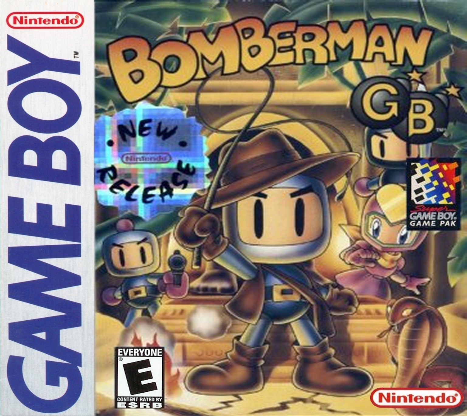 Vintage Bomberman Game Boy Video Games - Retro Gaming Collectible for Nintendo Fans | Perfect for Nostalgic Play & Display