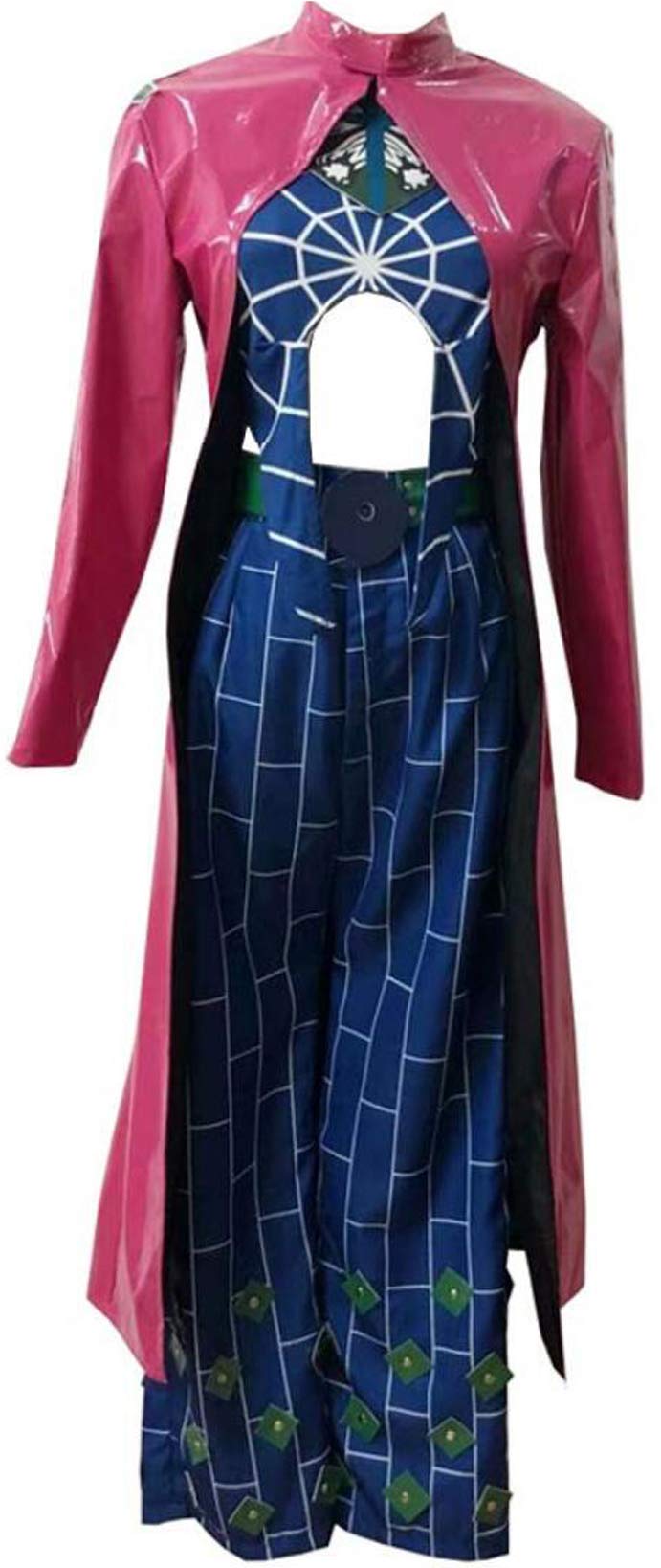 JoJo's Bizarre Adventure Jolyne Kujo Cosplay Costume - Anime Halloween Party Outfit for Women | Perfect for Comic Con, Cosplay Events & Halloween Dress Up