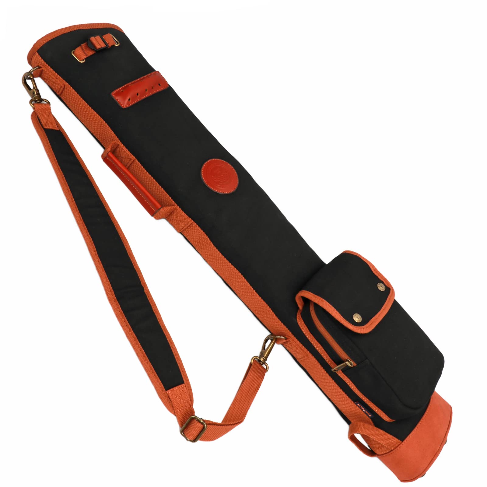 TOURBON Lightweight Canvas Golf Club Travel Case - Durable Carry Bag for Men & Women | Perfect for Air Travel & Golf Course Storage