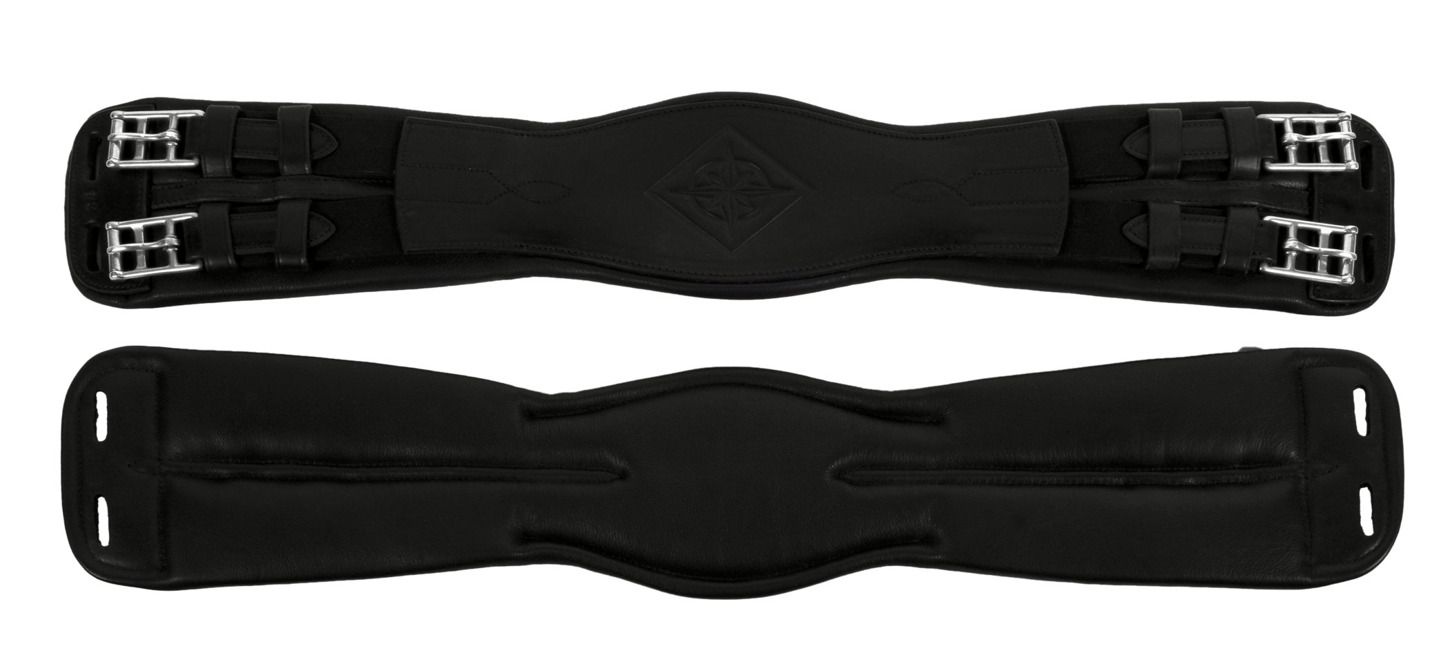 Premium Leather Dressage Girth for Equestrian Riding & Training
