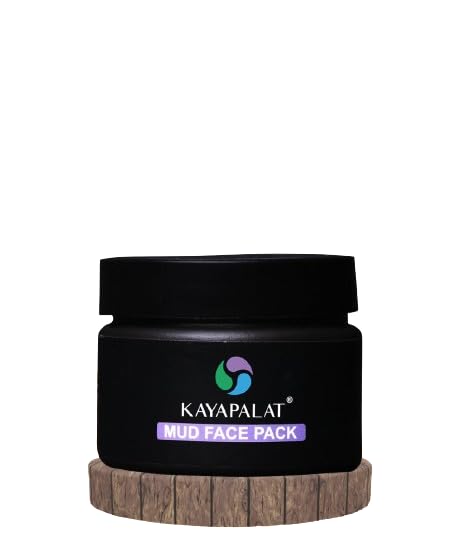 KAYAPALAT Mud Face Mask for Skin Brightening, Pore Cleansing & Sun Damage Repair | Skin-Immunity Boosting Clay Mask for Glowing Skin - 100g | Perfect for Spa Day, Post-Sun Care & Weekly Detox Routine