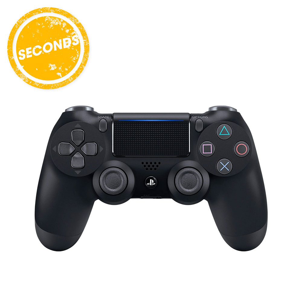 Refurbished Sony PS4 DualShock 4 Wireless Controller V2 - Jet Black | Official PlayStation 4 Gamepad | Perfect for Gaming, Streaming & Multiplayer Sessions